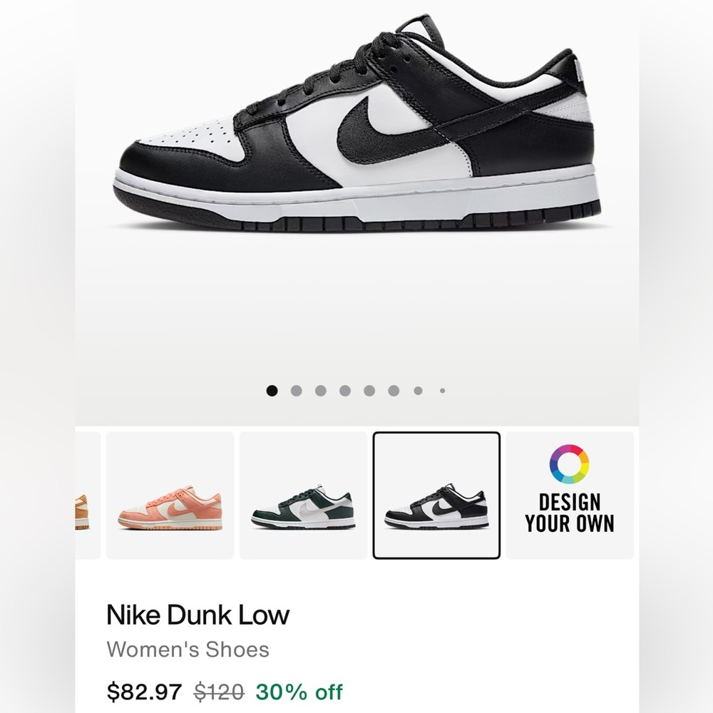 Nike Adult Unisex Dunk Low Sneakers